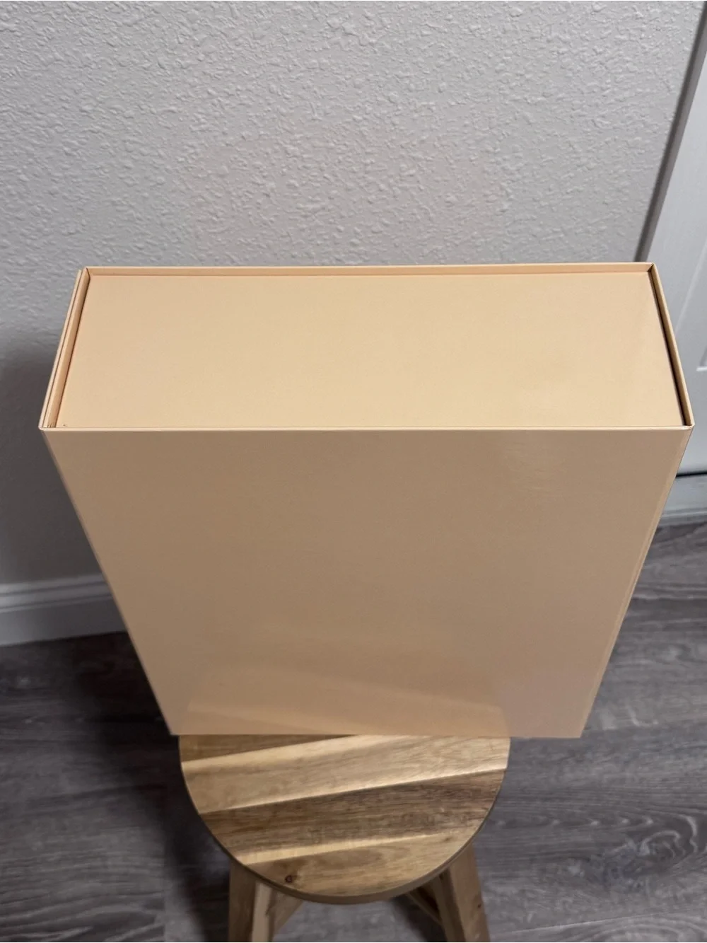 HAY Large Colour Storage Box Vanilla Neutral Magnetic Cardboard Minimalist Organ